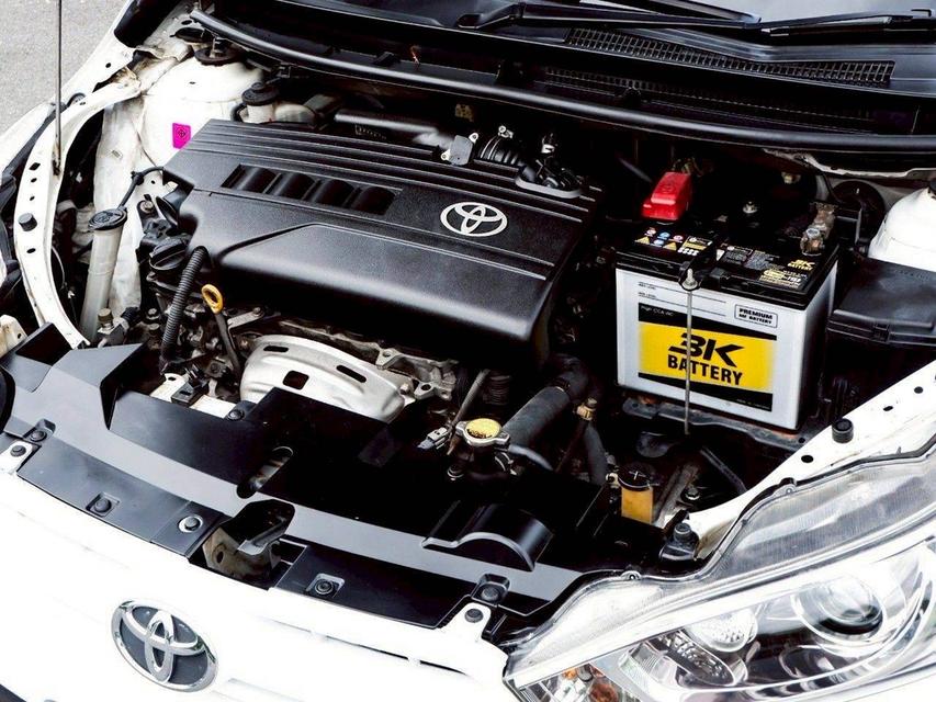 รหัสรถ QT5976 Toyota Yaris 1.2 TRD เกียร์ออโต้ สีขาว ปี 2015 16