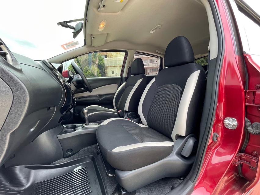 Nissan Note 1.2V ปี 2017 AT สีแดง รูปที่ 11