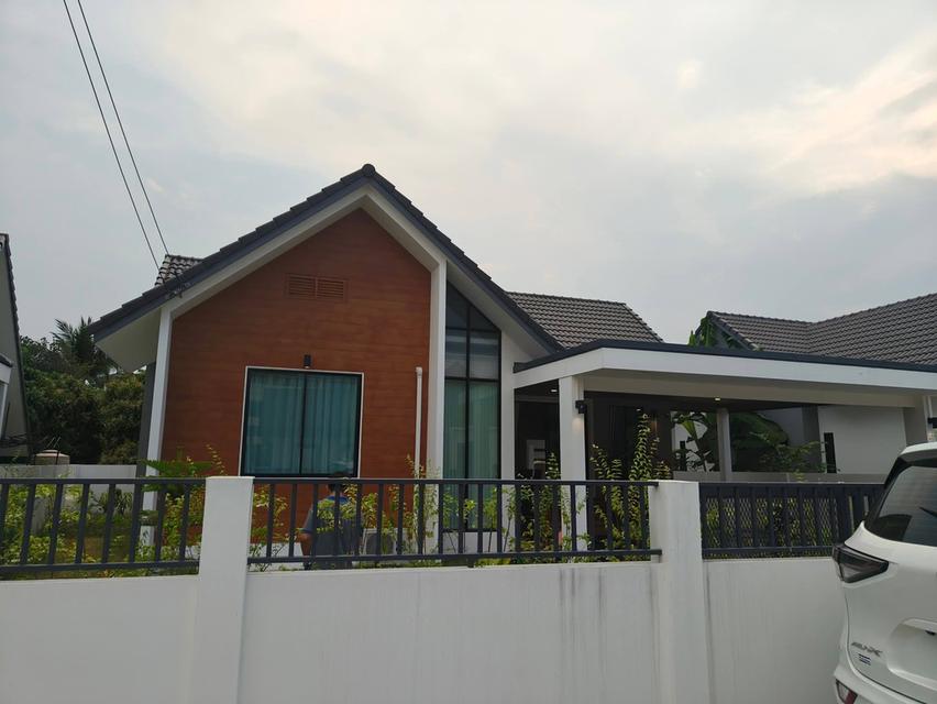 🏡 บ้านเดี่ยวชั้นเดียว พื้นที่กว้าง 80.7 ตร.ว. [3 นอน 2 น้ำ] ทำเลสารภี ใกล้ รร.วชิราลัย | รับสัตว์เลี้ยง Affordable Single-Storey House for Rent 1