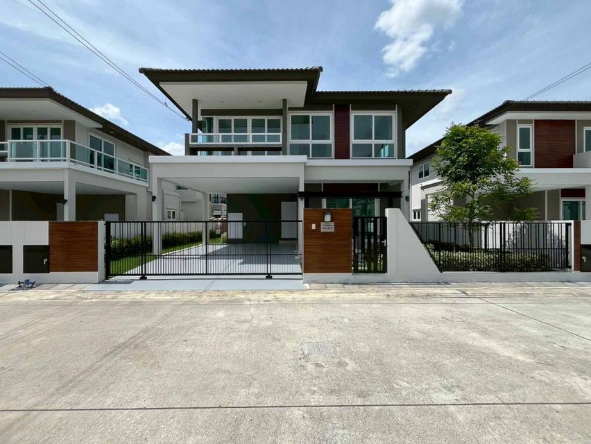 ขายบ้านเดี่ยว สไตล์ Modern 3 นอน ปทุมธานี คลอง 7 บ้านใหม่ 55 ตรว 2 ชั้น