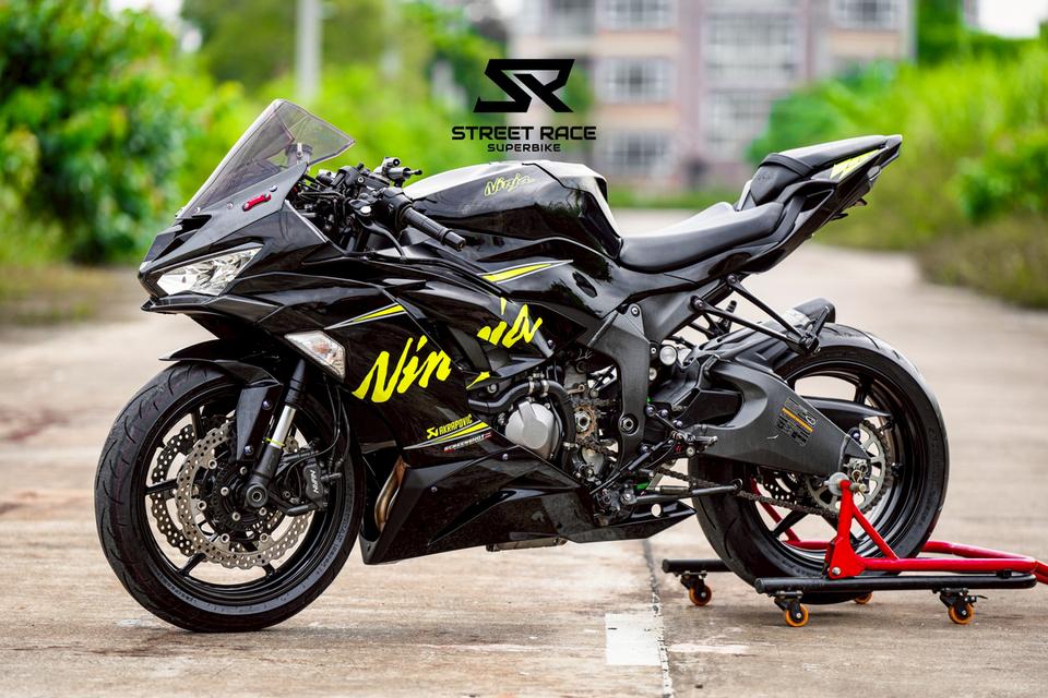 2019 Kawasaki zx-6r | ปี 2019 | สีดำเขียวลาย ninja สปอร์ตตัวแรงสายสนามสุดหล่อ!
