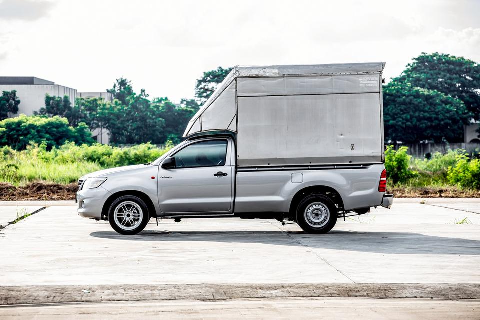 TOYOTA HILUX VIGO 2.7 J STANDARD CAB ปี 2015 สีเทา มือเดียว 10