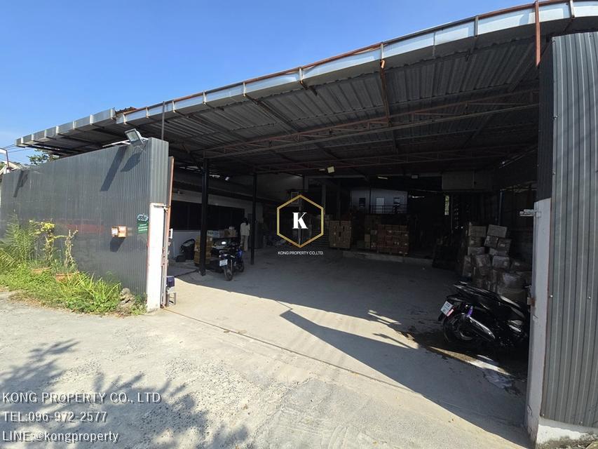 ให้เช่าโกดัง พุทธมณฑลสาย3 บางแค กรุงเทพ 450 ตรม มีห้องพักคนงาน 2