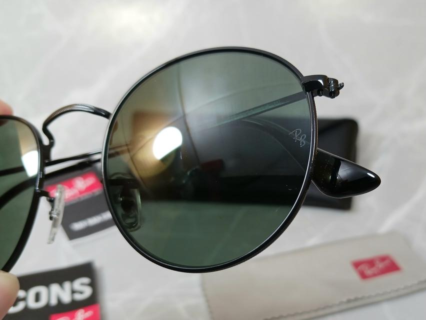 แว่นตาดำ Ray-Ban Roundmetal  9