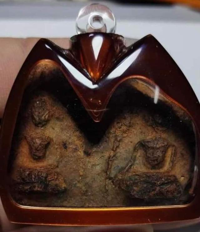 พระขุนแผน พิมุพลายคู่หน้ามงคลกลาง กรุวัดบ้านกร่าง