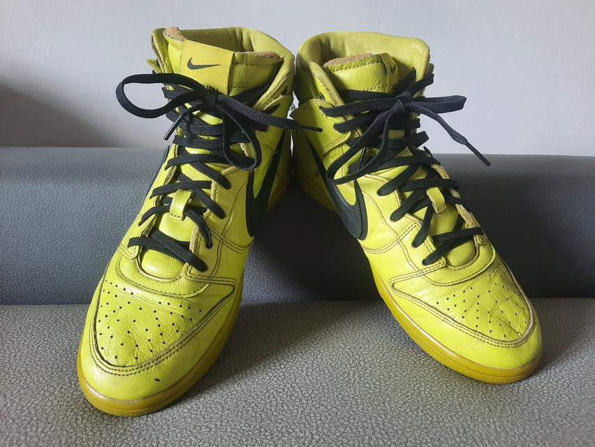 รองเท้า Nike dunk hight ambush flash lime size 9 US 42.5 Europe  2