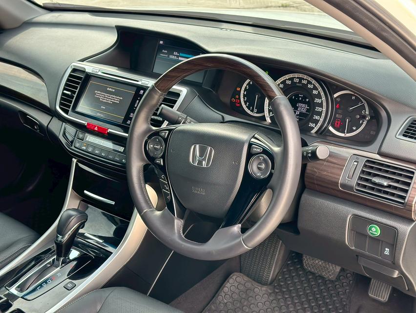 รหัสรถ PAT1995 Honda Accord 2.0E ปี 2017 (G9) สีขาว 6