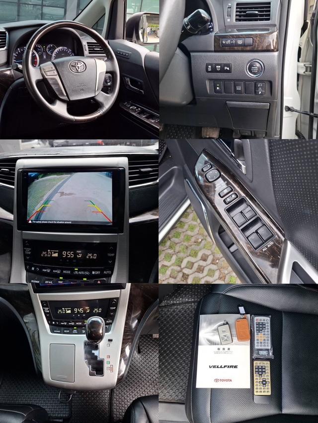 รหัสรถ KN8361 TOYOTA VELLFIRE 2.4 ZG EDITIONปี 2014  17