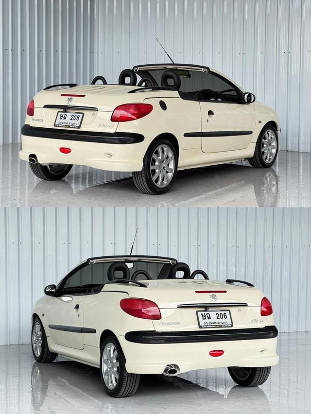 รถบ้าน ขายสด 🏠ปี 2003 PEUGEOT 206 A 2.0CC A/T CONVERTIBLE CAR รูปย่อยที่ 3