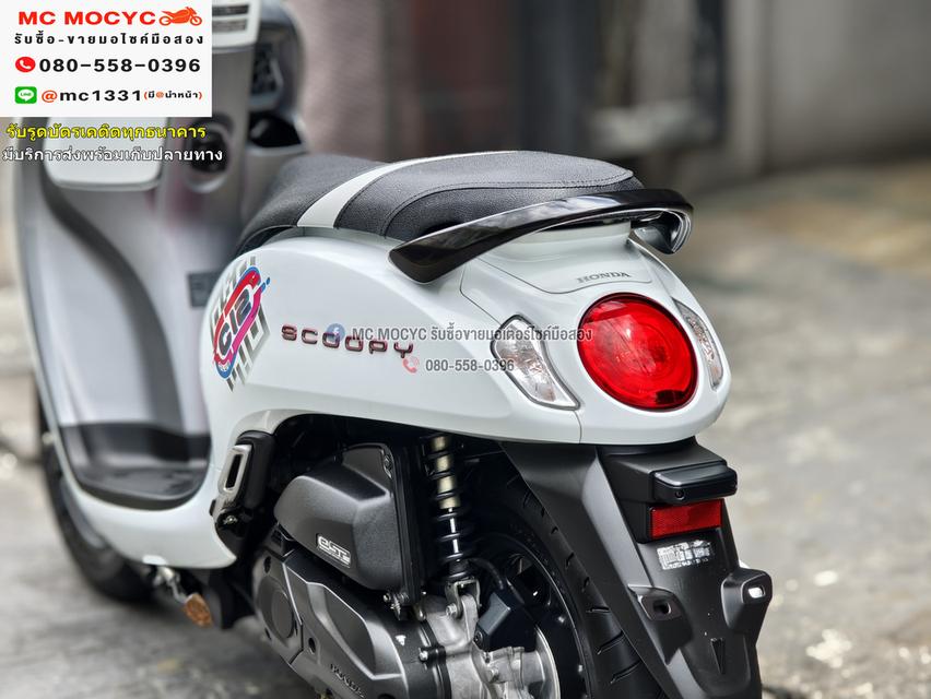 Scoopy i Club12 2022 วิ่ง9000โล รถบ้านแท้เครื่องท่อเดิมๆ กุญแจบุคเซอวิสครบ No1075 15