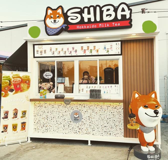 เซ้งร้านชานมไข่มุก Shiba Hokkaido Milk Tea สาขาตลาดนัดซอยพุทธบูชา 36 4