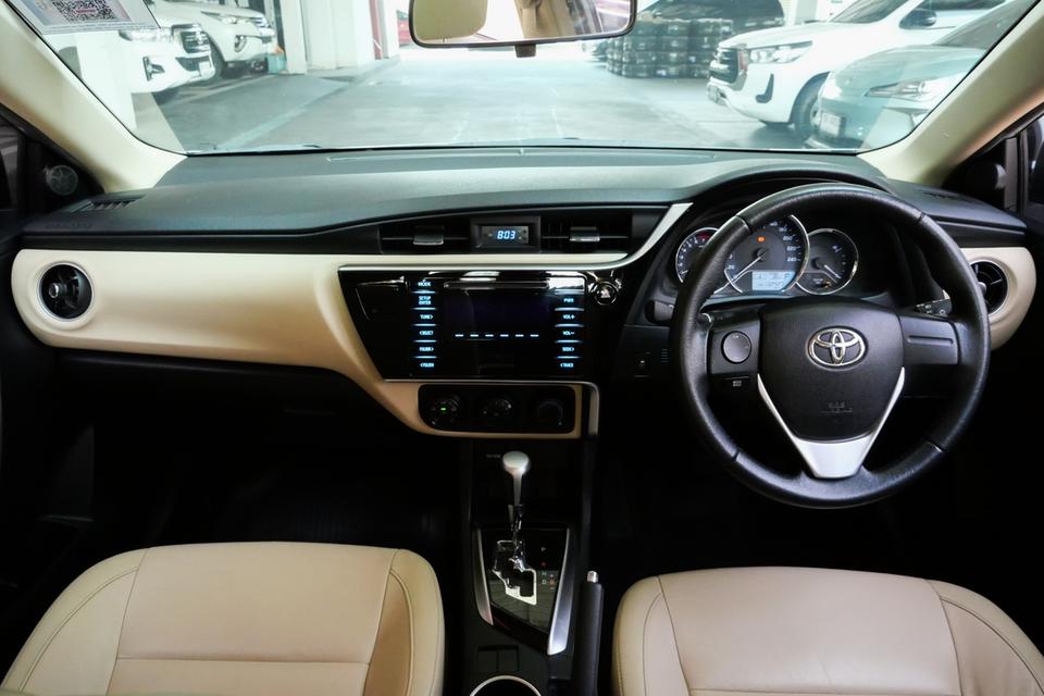 TOYOTA  COROLLA ALTIS 1.6 G ปี  2018 10