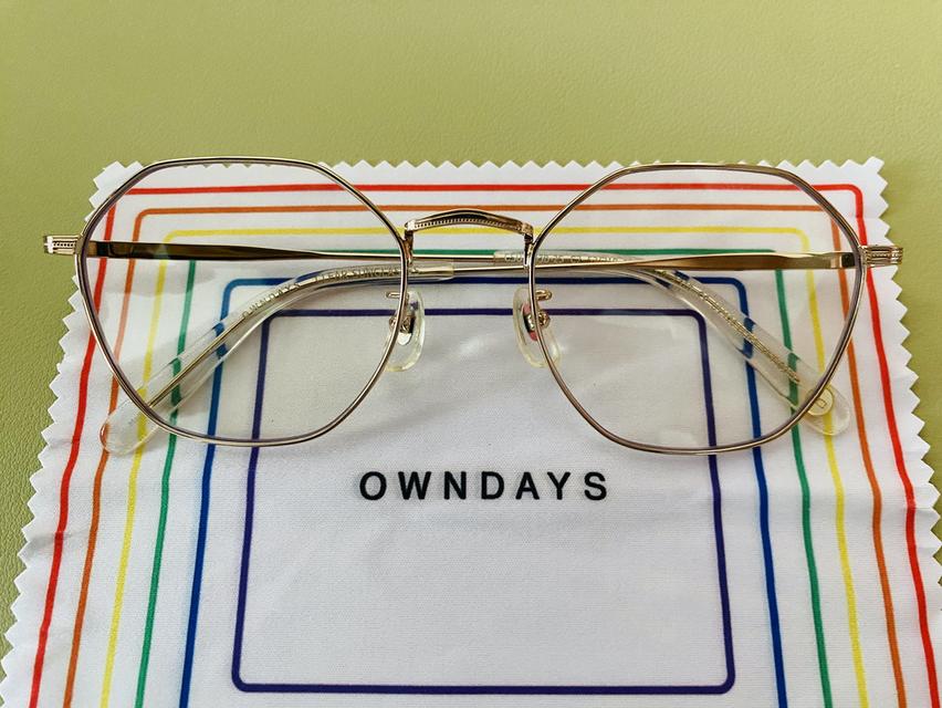 OWNDAYS แว่นตากรองแสง ป้องกันรังสี UV420 และแสงสีฟ้า (ออกแดดไม่เปลี่ยนสี)