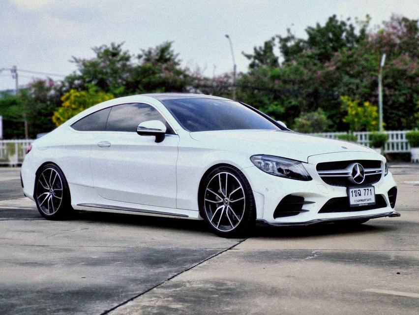 Benz C 200 Coupe AMG ปี 2020 ไมล์ 25,xxx km.