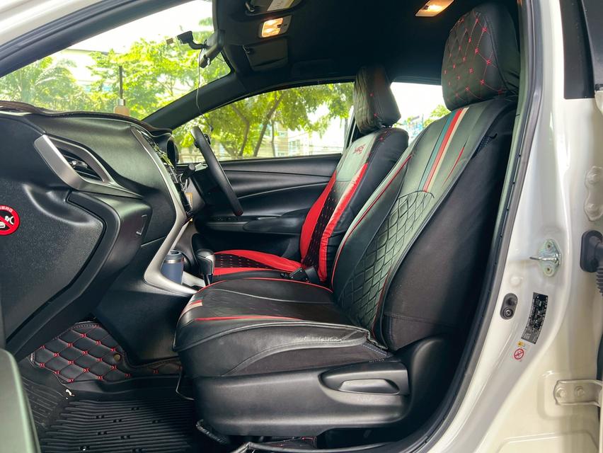 ขายรถ Toyota Yaris 1.2E ปี 2019 สีขาว เกียร์ออโต้ 12