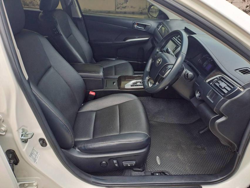 TOYOTA CAMRY 2.0 G EXTREMO ปี2014 รถประวัติดี เข้าศูนย์ตลอด ไม่เคยติดแก๊ส น้ำมันล้วนๆ สีขาว 10