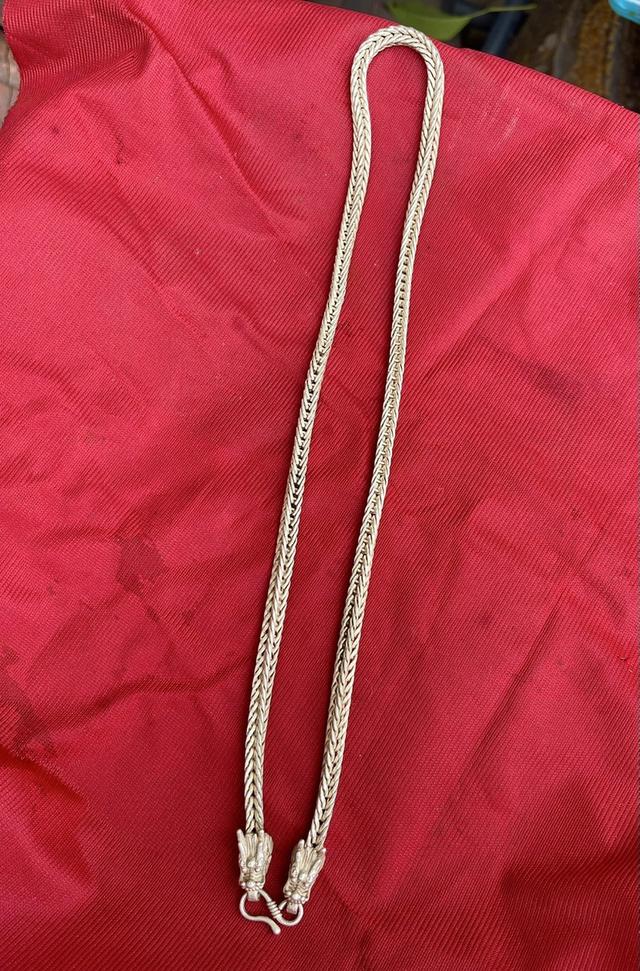 สร้อย สร้อยเงิน สร้อยคอเงิน หัวลายมังกร 7