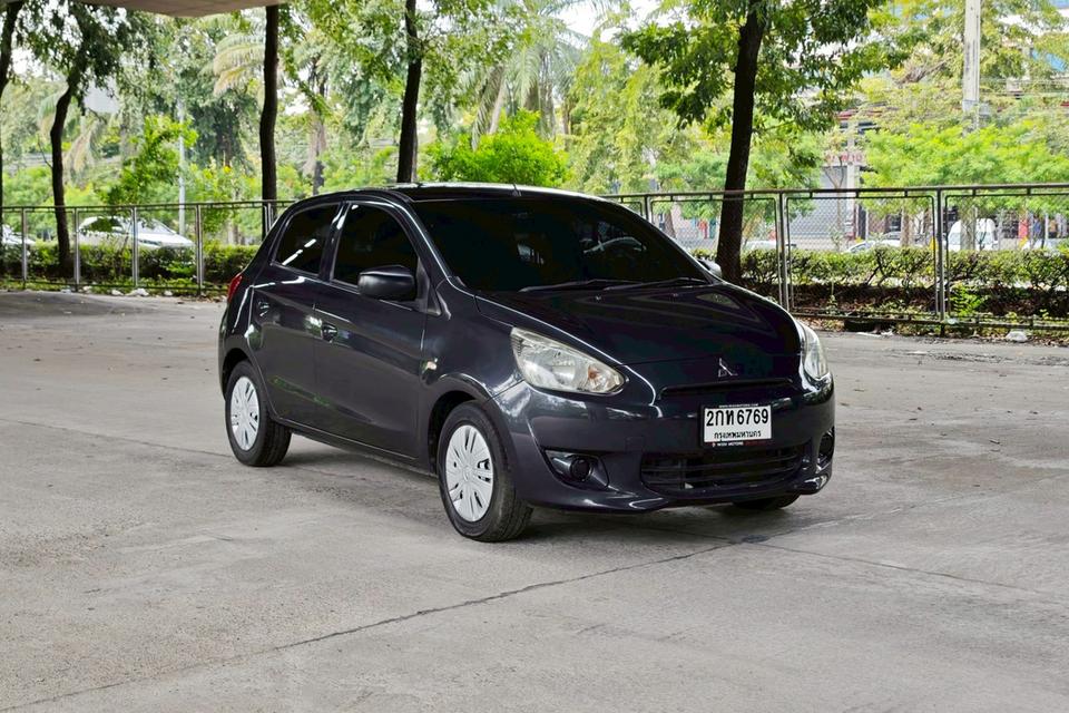 Mitsubishi Mirage 1.2 GLX MT ปี 2013 รถมือเดียว เกียร์ธรรมดา