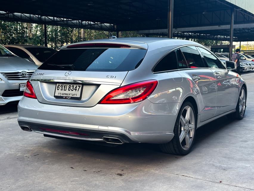 ขายรถ Benz CLS 250D 2.1 W218 Shooting Brake AMG CDI Wagon ปี 2013 สีเทา เกียร์ออโต้ รูปที่ 5