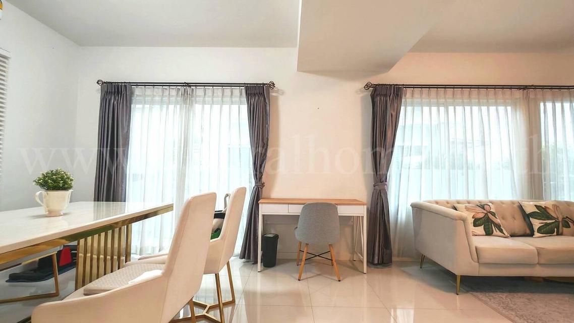 บ้านแฝด วิลลาจจิโอ เพชรเกษม - สาย 4 เฟอร์นิเจอร์ครบ พร้อมอยู่ 8