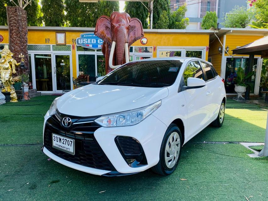 #TOYOTA YARIS 1.2 Entry ปี 2022 + LPG เรียบร้อย ใช้งานได้ 2 ระบบ