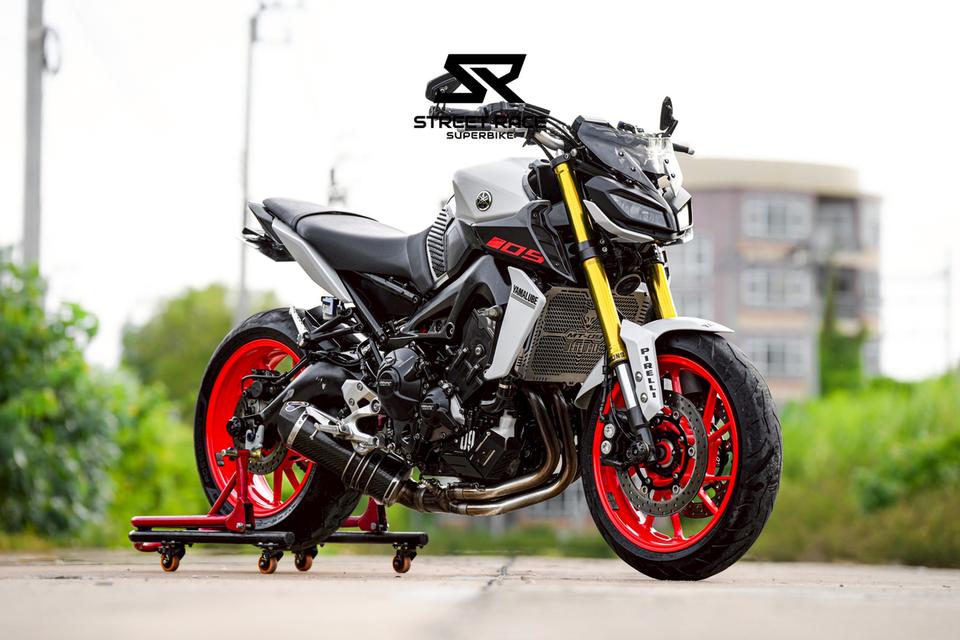 2020 Yamaha mt-09 | ปี 2020 | สีเทา ล้อส้มสุด⚡ วิ่งเพียง 28,xxx กม. สภาพสวยจัด ขี่มันส์ทุกเกียร์ 🔊 ท่อแท้ termignoni เสียงดุดัน 12