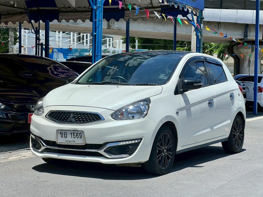 รถมือเดียว ตัว Top วิ่งน้อย ผ่อนเบา Mitsubishi Mirage 1.2 Limited Edition