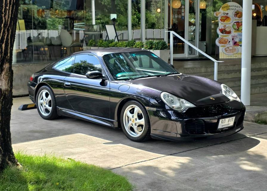 Porsche 911 Carrera (996 Look2) 2004 สีดำ รถนำเข้า AAS แท้ ไม่ใช่จดประกอบ เซอร์วิส AAS รูปย่อยที่ 3