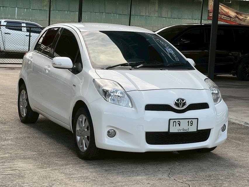 TOYOTA YARIS 2012 1.5E ออโต้ สีขาว มือเดียว