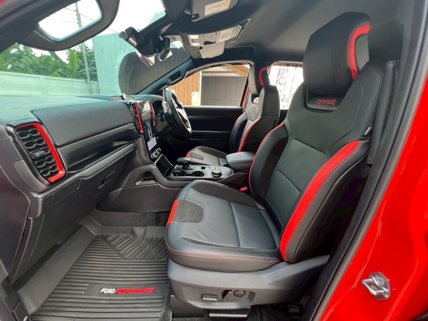ปี 2025 FORD RANGER, 2.0 RAPTOR BI-TURBO 4WD โฉม DOUBLE CAB สีส้ม สวยจัดๆ รูปที่ 8
