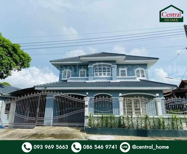 บ้านเดี่ยว บ้านพฤกษา 7 รังสิต - คลอง 8 หลังมุม รีโนเวทพร้อมอยู่ 1
