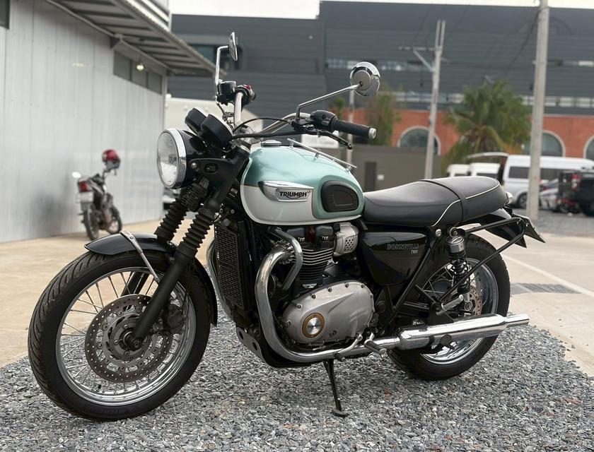 Triumph bonneville T100 ปี 2017 ฟ้าขาว รูปที่ 9