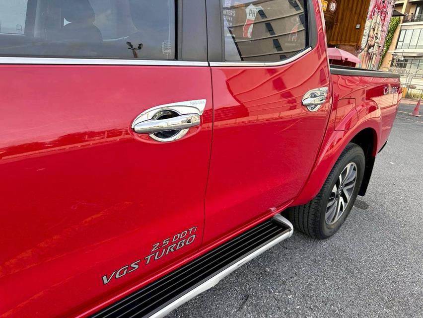 NISSAN NAVARA NP300 2.5 V DOUBLE CAB CALIBRE เกียร์ Auto สีแดง ปี 2018  (แท้) 18