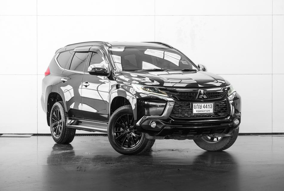 2019 Mitsubishi Pajero Sport 2.4 GT Premium Elite Edition 2WD SUV ดำ ไมล์ 105639 กม.