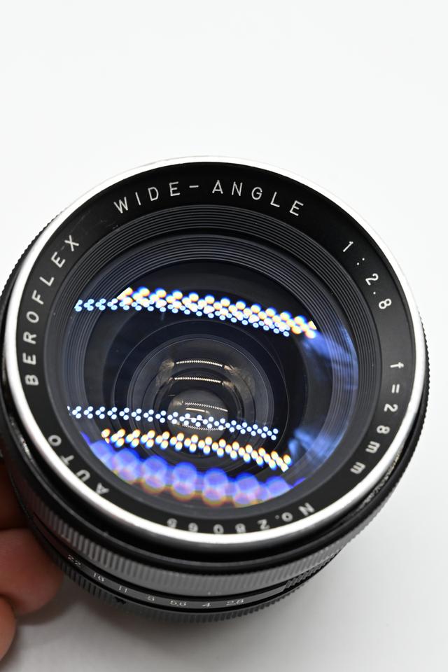 (RARE) Auto beroflex 28mm f2.8 wide angle  เลนส์ เม้าส์ exakta 19