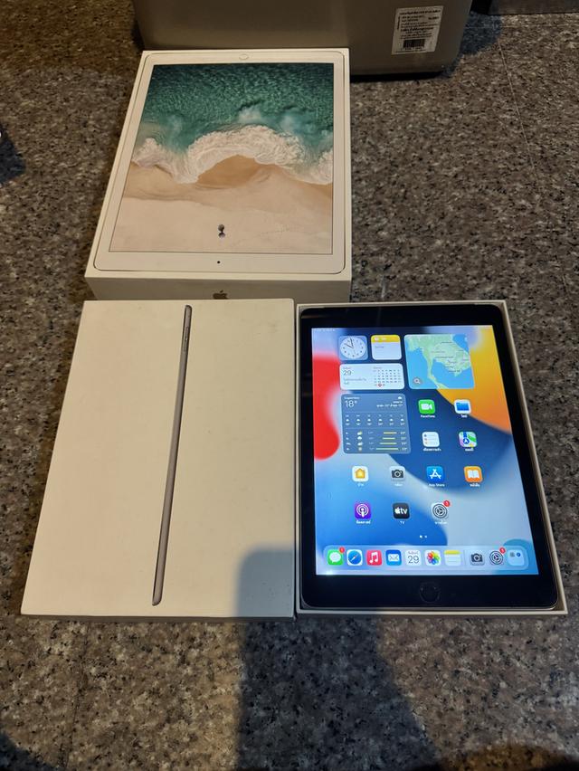 ขายiPadAir2สีSpace Gray64กิ๊กWifi Celluer ใส่ซิมได้มีกล่องสวยๆใช้งานดีทุกๆฟังชั่นถูกๆ