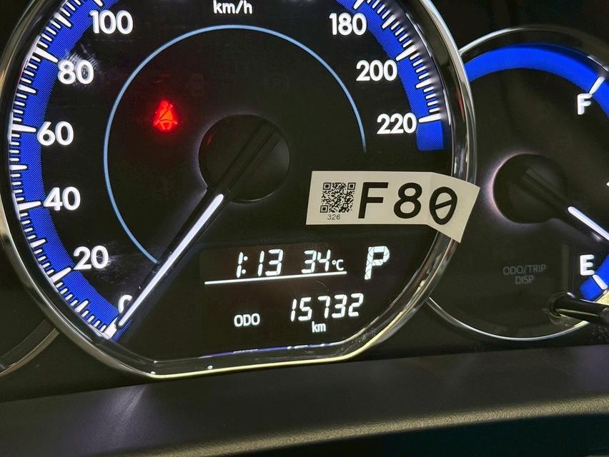 Toyota Yaris Ativ 1.2 Sport ปี 2021 ไมล์ 15,000 km. โทร.0922639576 เอ๋  9