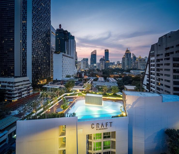 For Rent Craft Ploenchit 2 bed, 2 bath, 190 m. from BTS Ploenchit 11