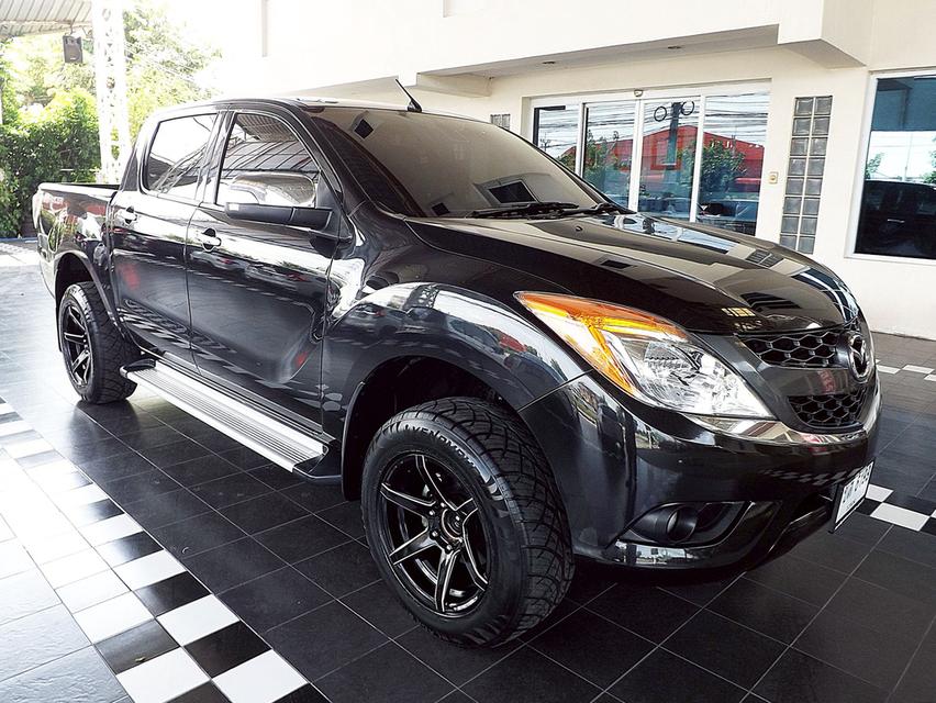 รหัสรถ KCY6199 MAZDA BT-50 PRO DOUBLE CAB 2.2 HI-RACER AUTO ปี 2014 สีดำ
