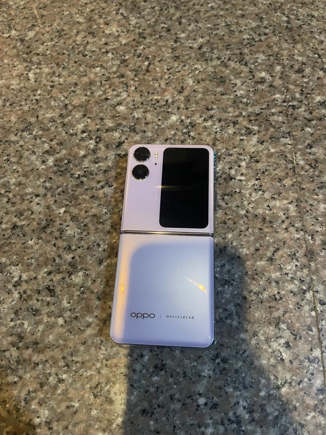 ขายOPPO FindN2 FlipสีPurple256กิ๊กสูนTrueไร้รอยตกจอกางสุดหายากใช้งานดีถูกๆ 2