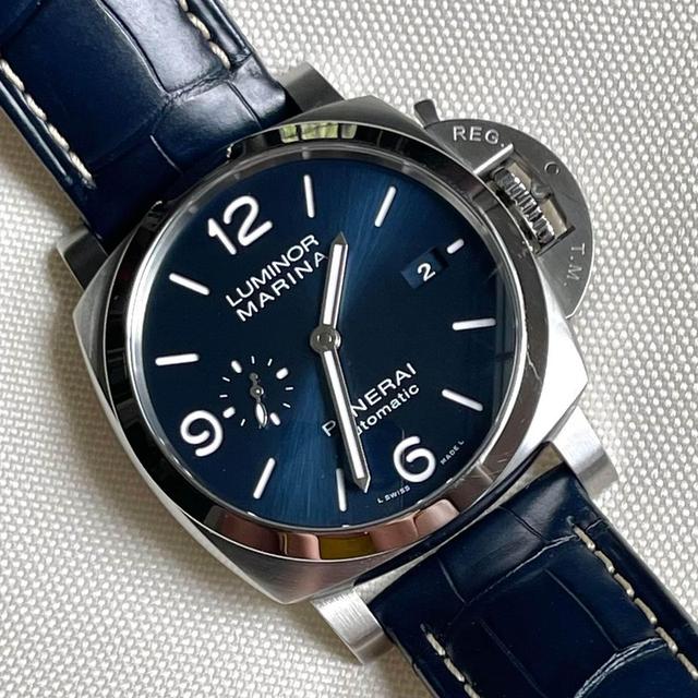 PANERAI LUMINOR MARINA, BLUE DIAL สภาพสวยกริ๊บ