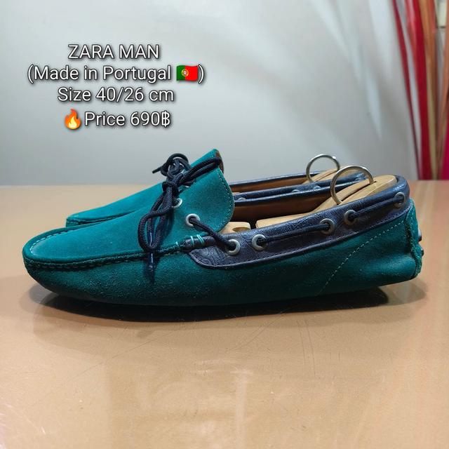ZARA MAN (Made in Portugal 🇵🇹)Size 40/26 cm🔥Price 690฿