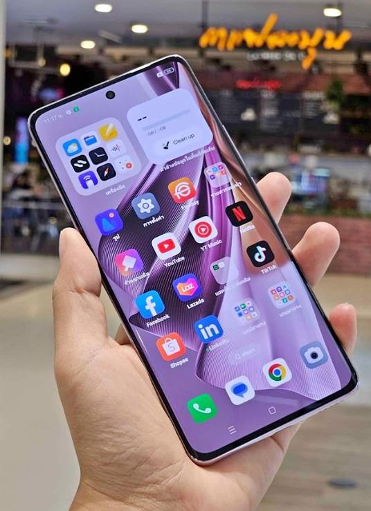 ปล่อยขายมือถือ OPPO Reno10 สีม่วง