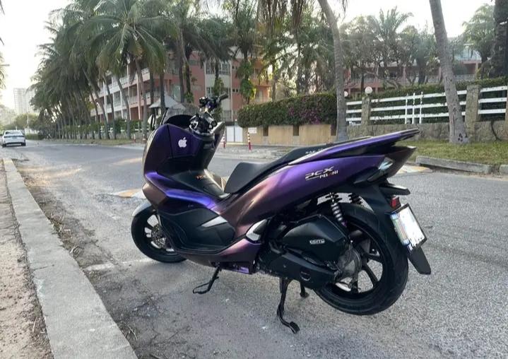 2018 Honda PCX สีม่วง 5