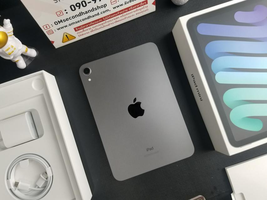 iPad mini6 64GB Wifi Space Gray ศูนย์ไทย ประกันศูนย์ สวยมาก แท้ ครบยกกล่อง เพียง 16,900 บาท  6