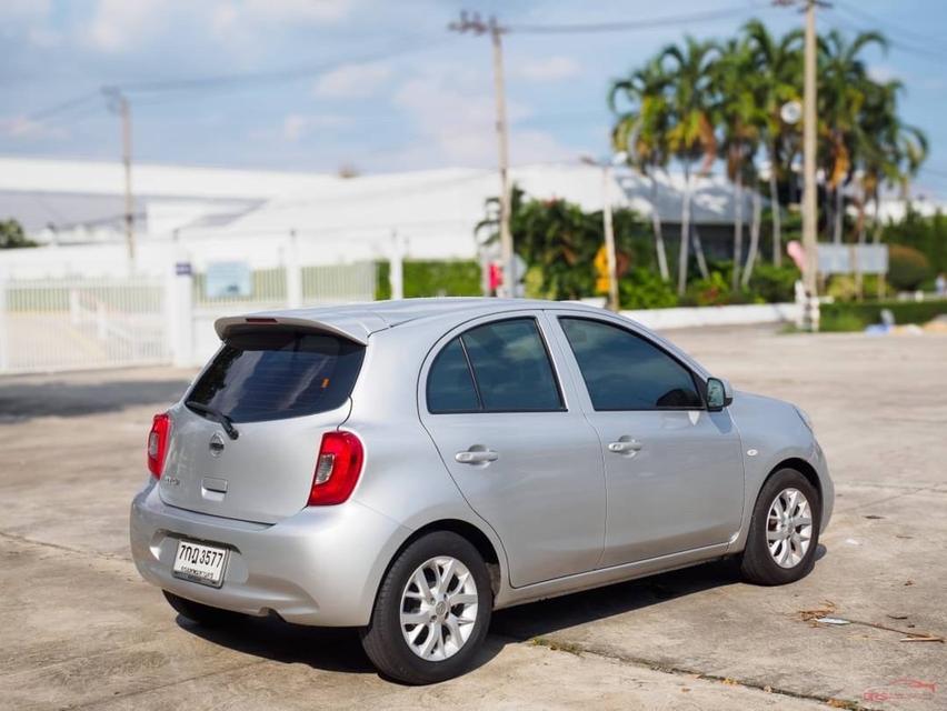 NISSAN MARCH 1.2E เกียร์ออโต้ สีบรอน 2018