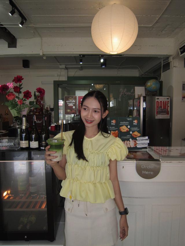 เสื้อสีเหลือง แขนตุ๊กตา มือ 2 รูปที่ 4