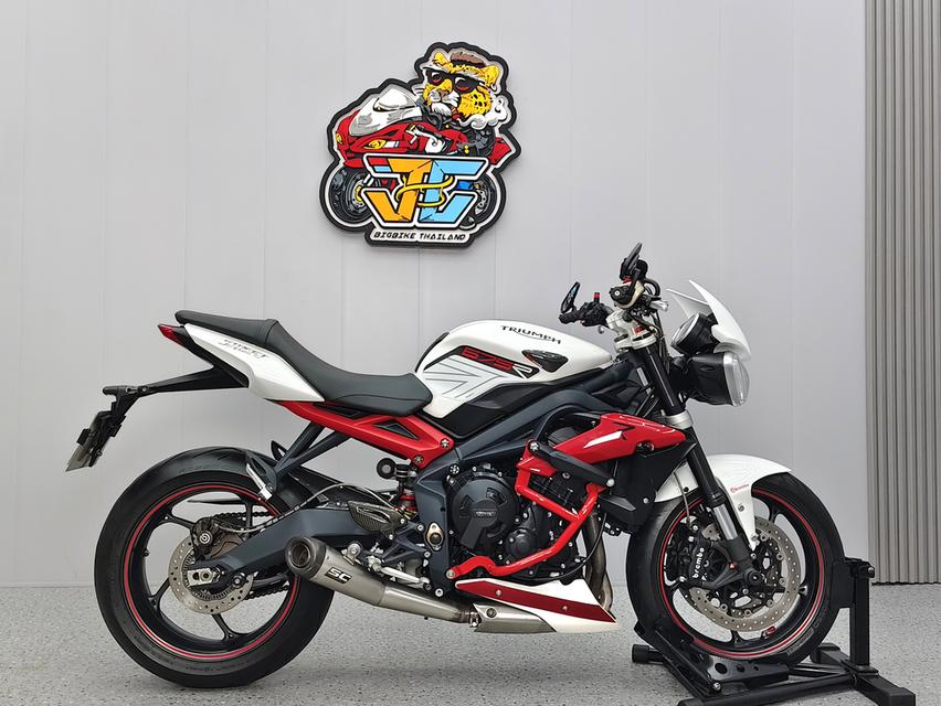 Street Triple675 R รถบ้านไมล์10,xxxโลแท้ รูปที่ 4