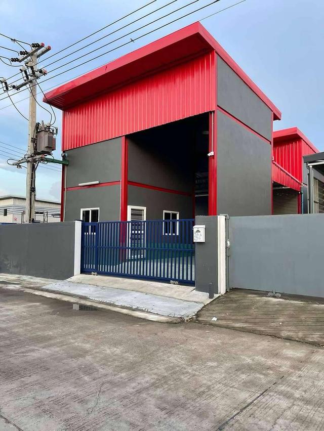ที่ดิน+พร้อมรับสร้างโกดัง โรงงาน ออฟฟิศใหม่ ย่านบางบัวทอง นนทบุรี 340 4