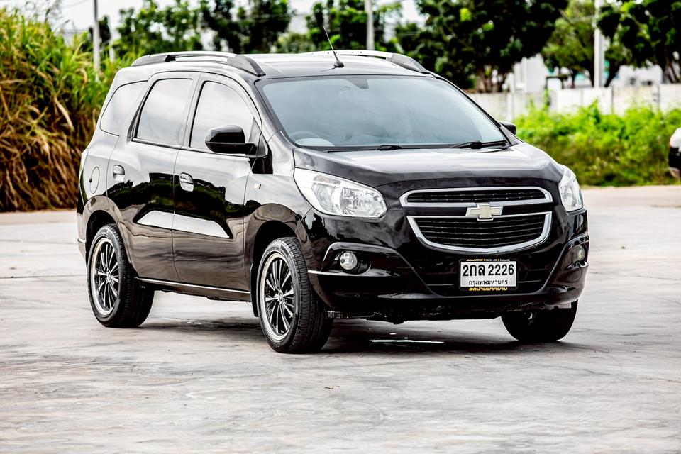Chevrolet Spin 1.5 LTZ สีดำ ปี 2013 เกียร์ออโต้ 7 ที่นั่ง สภาพดี